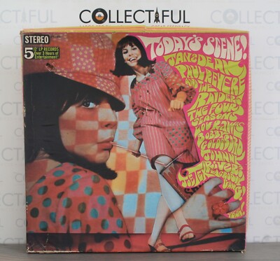 TODAY'S SCENE (JAN & DEAN, ROY ORBISON, SURFARIS ETC) - 5X  VINYL LP BOXSET 