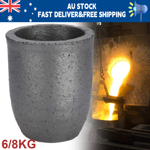 FEVERWORK 1-16 kg grafitugn gjutning gjuteri degel smältverktyg -1 kg
