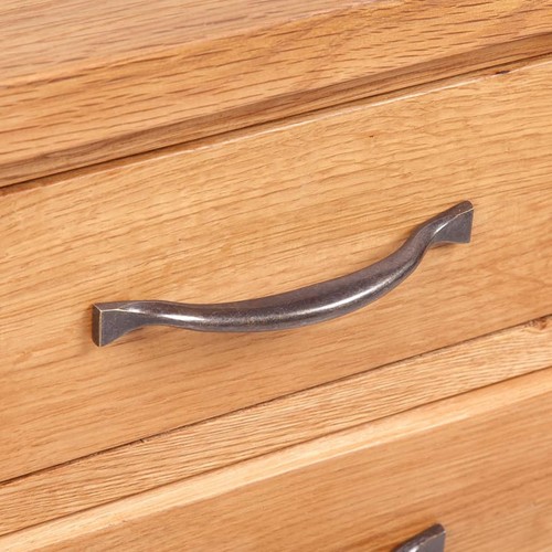 Tidyard 2 Piece Bedside Cabinet with Storage Drawers Oak Wood Nightstands S6K3 - Picture 5 of 7