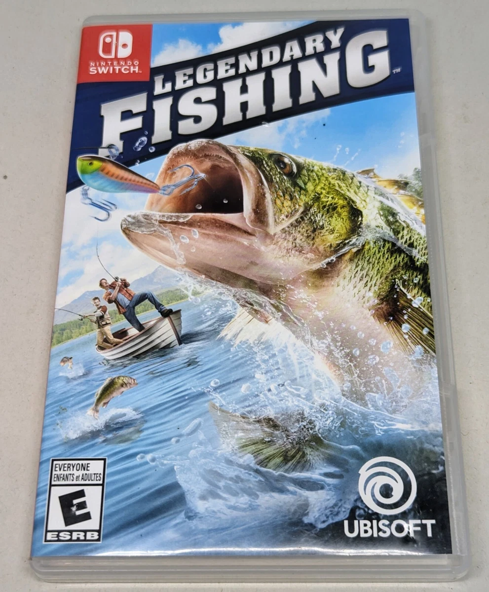 Legendary Fishing + Joy Con Fishing Rod Peripheral ( Nintendo