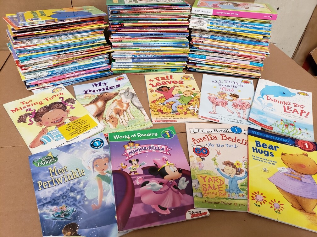 Lot of 10 Level 1~RL~Ready to-I Can Read-Step into Reading