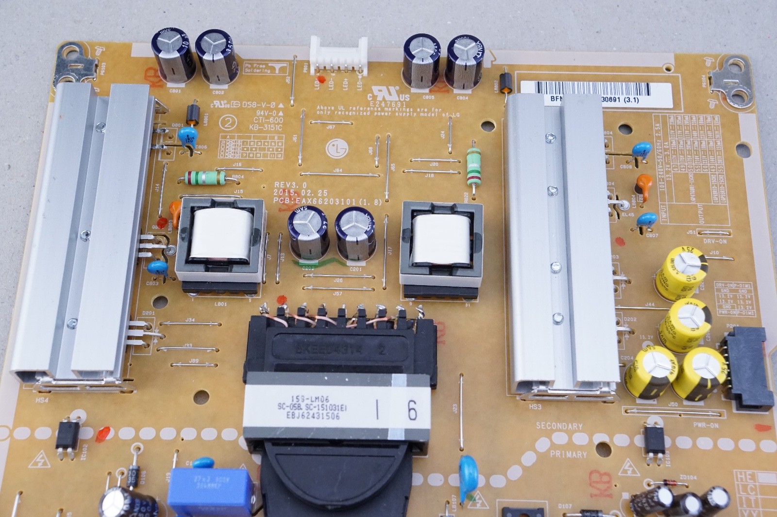 New LG 55LX341CUA.BUSYLJR LED TV Repair Parts Kit Main Power Tcon Boards eBay