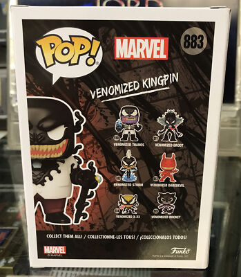 Funko POP Marvel Venom Venomized Kingpin #883 Funko Shop Exclusive