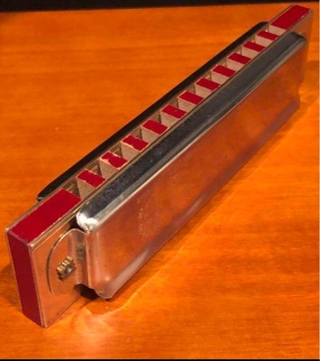 60s Hohner Echo Vamper Blues Harp Low F 12-hole | eBay