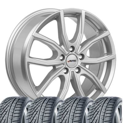 4 Complete Winter Wheels for Audi A1 6x15 Vidron SIL 195/65 R15 91T Nexen Win