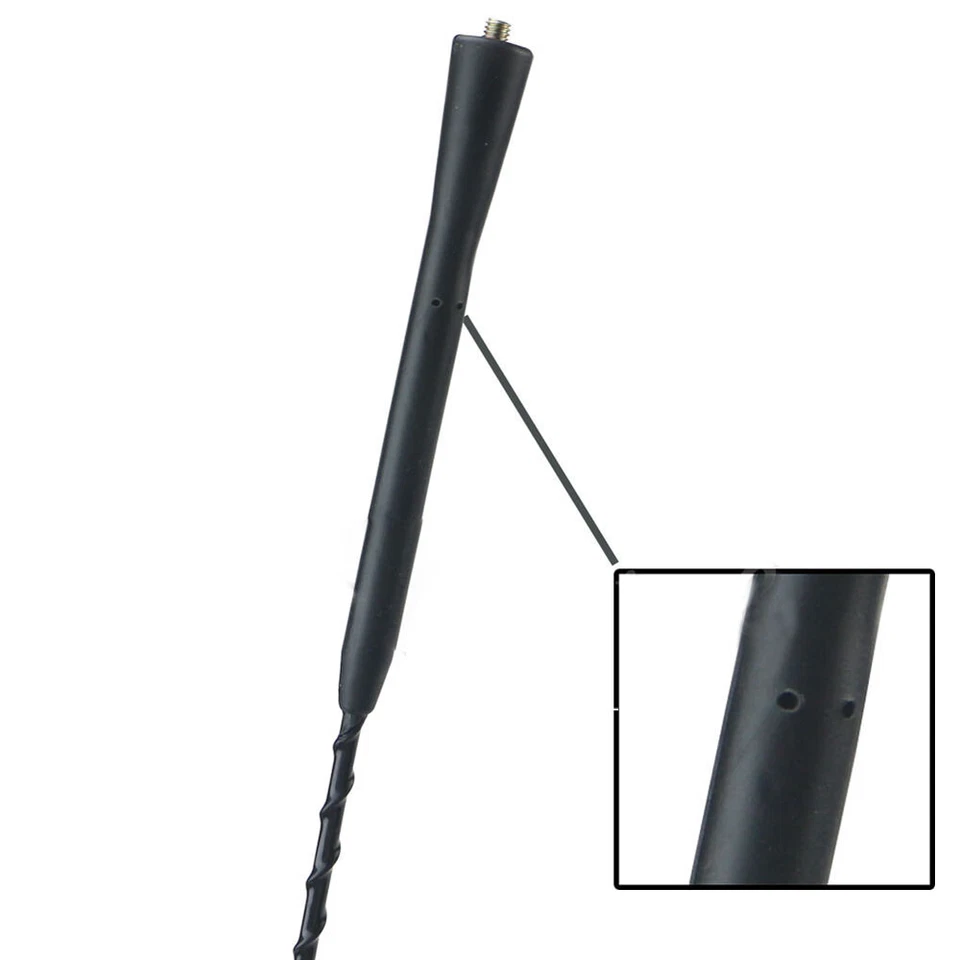 Antena de señal de radio FM/AM universal para techo de coche de 16" para guardabarros automático Foto 4 de 4