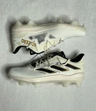 Adidas Adizero Afterburner 9 TPU Baseball Cleats Gold White IG9618 Men Size 9
