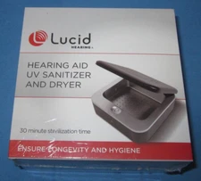 Lucid Hearing - Hearing Aid UV Dryer & Dehumidifier - Black