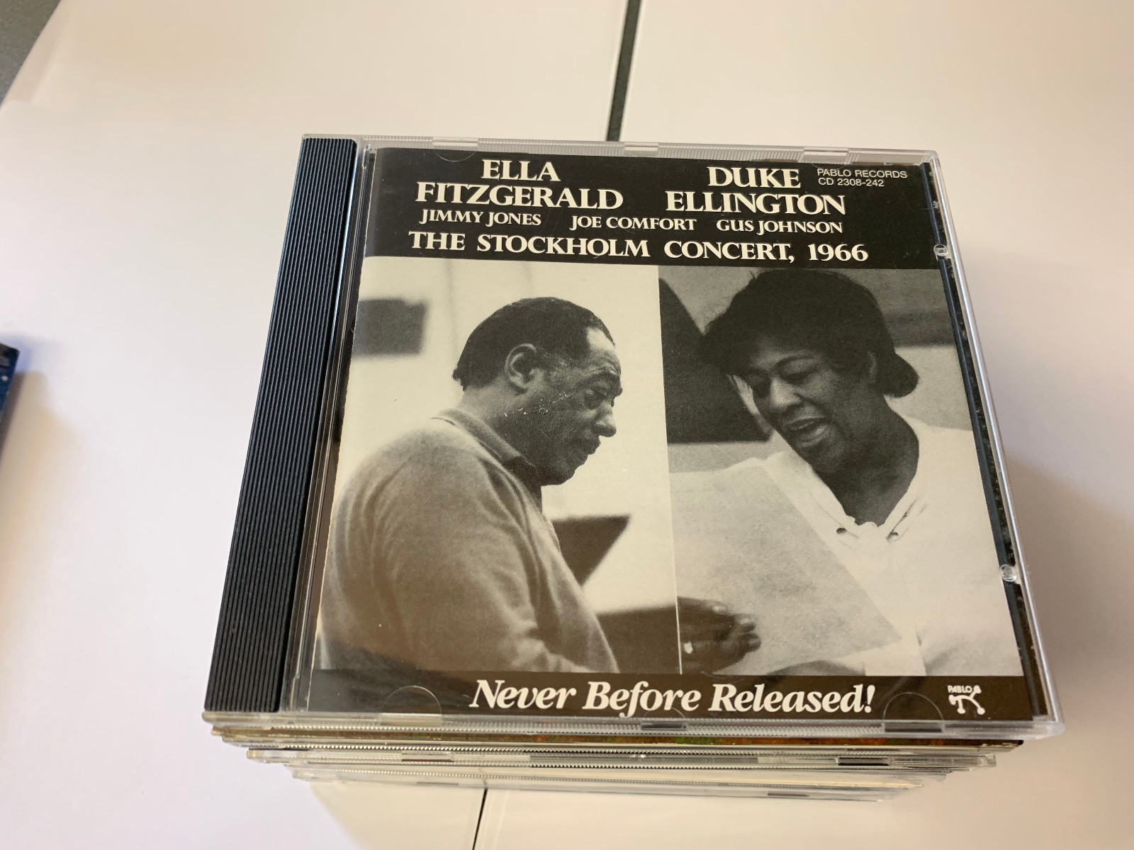 Stockholm Concert  1966. Fitzgerald, Ella & Duke Ellington MINT/EX 090204020737