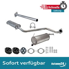 Auspuffanlage Hyundai für Hyundai Getz 1.1/1.4 ab. 2005-, Auspuff