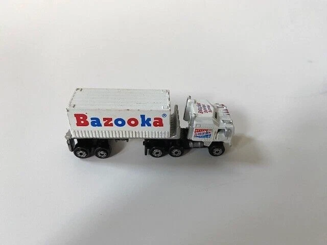 Semirremolque y remolque Galoob Micro Machines Shake & Sniff goma Bazooka 1989 - RARO Foto 2 de 4