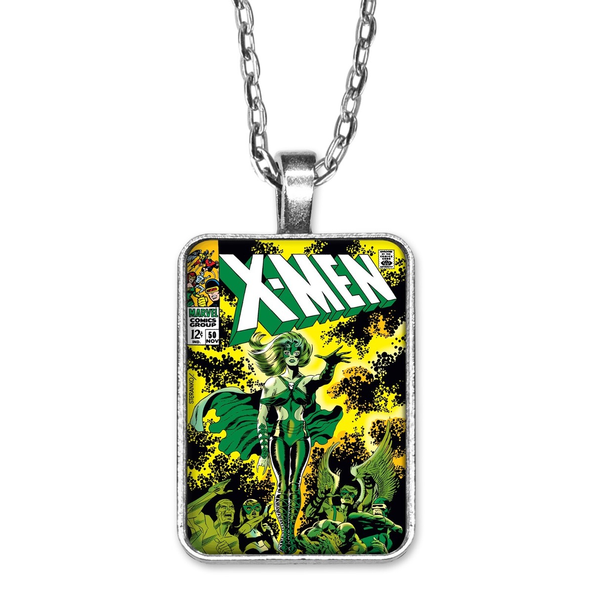 ☆【VINTAGE HOLLYWOOD】☆Kitsch Star Ring Chain Necklac.e☆ Anne Sportun Luna Star Coin Pendant Necklace | Quadrum Gallery