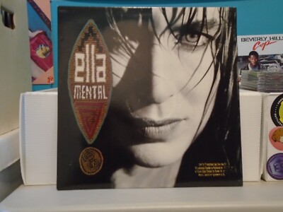 ELLA MENTAL-Self Titled 1989 Vinyl LP-With Gold Promo Stamp-Warner Bros.