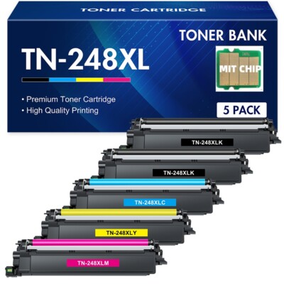 Toner Compatible with Brother TN-248XL MFC-L3740CDW 3740CDWE MFC-L3760CDW MICHIP