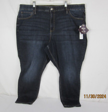 Women's Ava  Viv Dark Wash High Rise Skinny Jeans 26