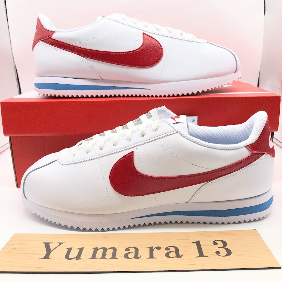 Nike Cortez Forrest Gump White Varsity Red DM4044-108 US Men's