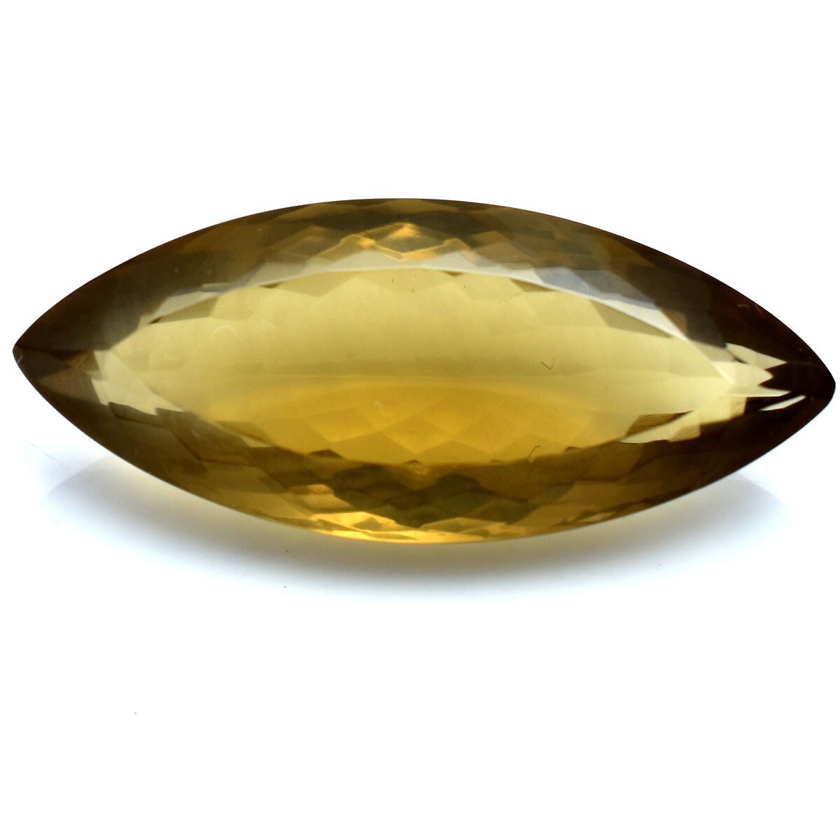 VVS 27.00 Cts Natural Lemon Citrine Quartz Marquise Faceted Cut