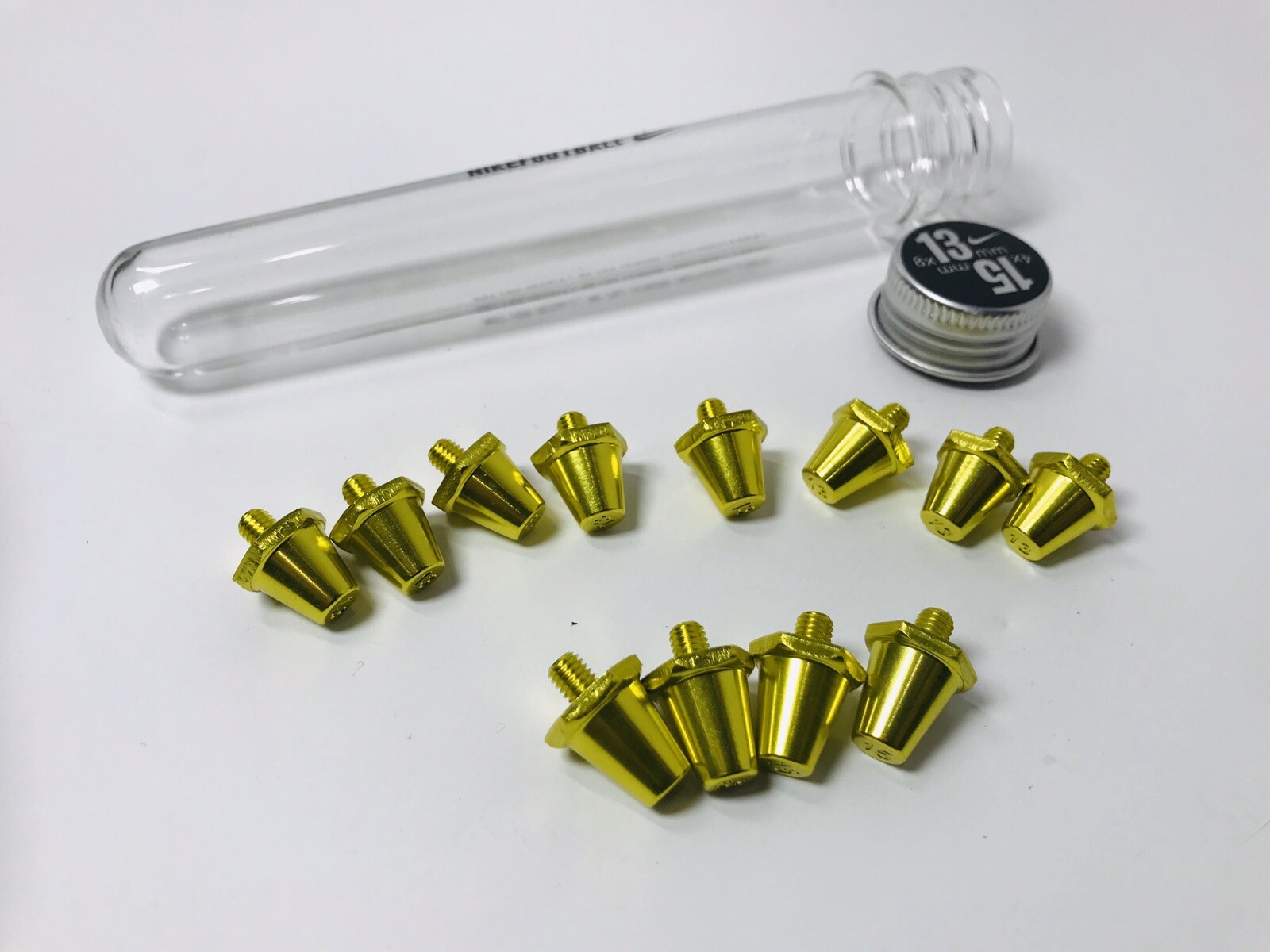 Sporting Goods Men 4 x 15mm Soccer Spikes Nike Replacement Studs SG Pro Cleats 8 x 13mm