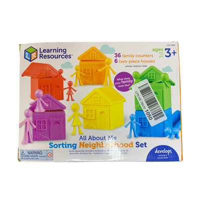 Sortierspaß mit dem Nachbarschaftsse, Spielzeug, All About Me Learning Resources