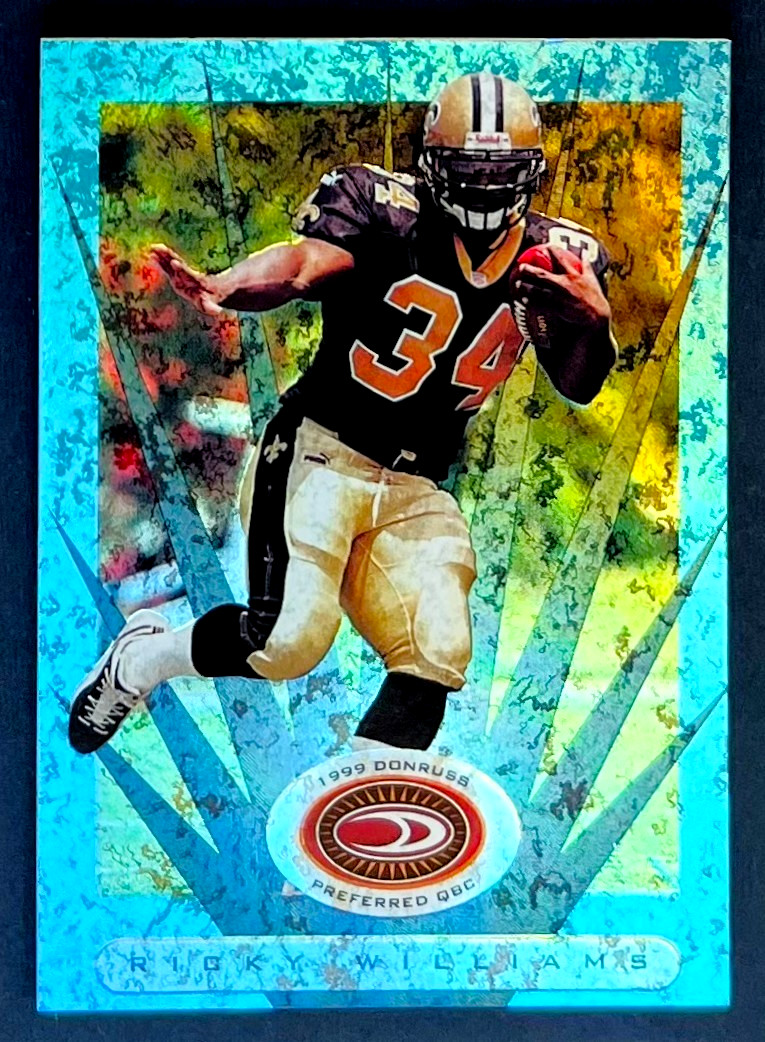 Ricky Williams Donruss Preferred #120 Platinum
