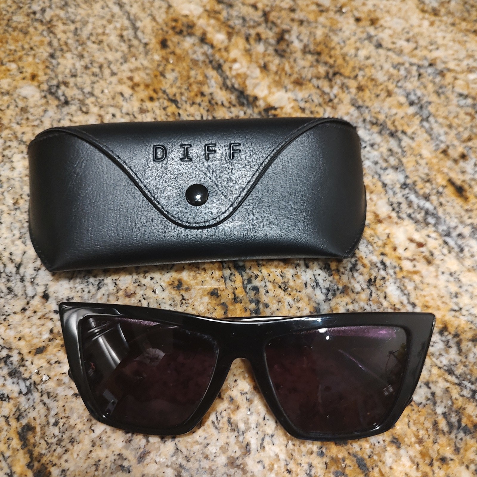 Diff Sunglasses Let's Make A Difference Cateye Re… - image 1