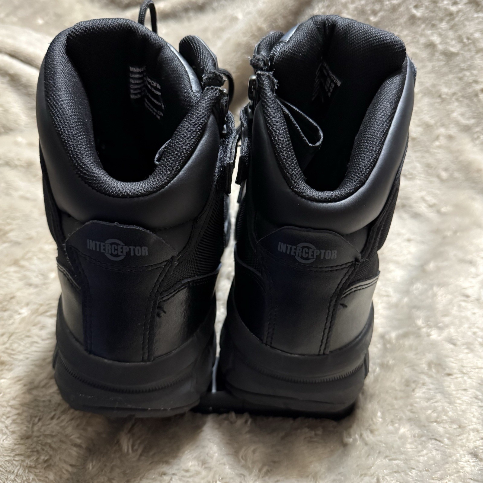 Interceptor Guard Black Leather Combat Tactical S… - image 18