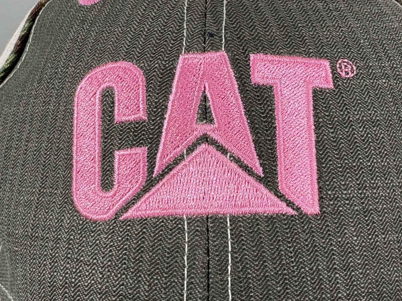 CAT Strapback Baseball Cap Multicolor One Size Ad… - image 11
