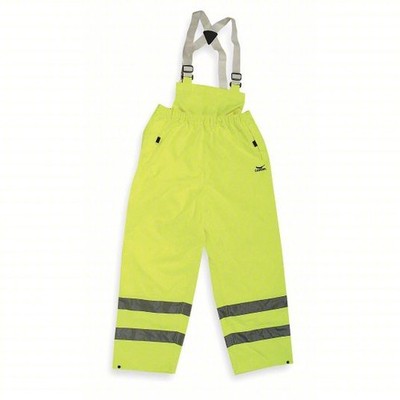 CONDOR YELLOW RAIN BIB OVERALL 3X Large coverall pants Hi-Vis 3M XXXL 3XL