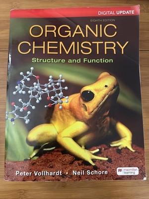 Organic Chemistry: Structure And Function 8th Edition Peter Vollhardt