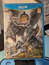 Capcom Monster Hunter 3 Ultimate Nintendo Wii U w/ Manual