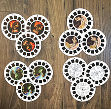 Vintage View-Master Dinosaurs Reels Lot of 12  4 complete set