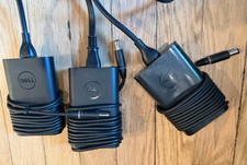 Dell 65W Genuine OEM Laptop AC Adapter Chargers 19.5V 3.34A   Lot of 3