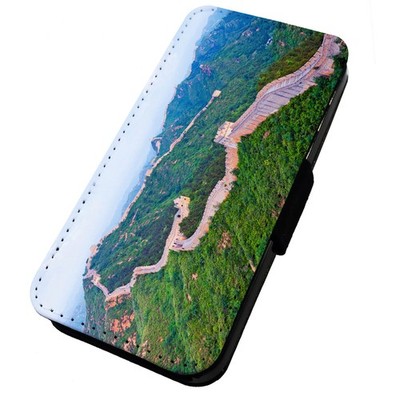 Bedruckte Flip Handyhülle iPhone, Samsung & Huawei Great Wall China