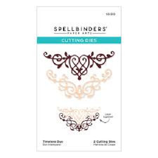 Spellbinders - METAL CUTTING DIES - TIMELESS DUO - s3-510