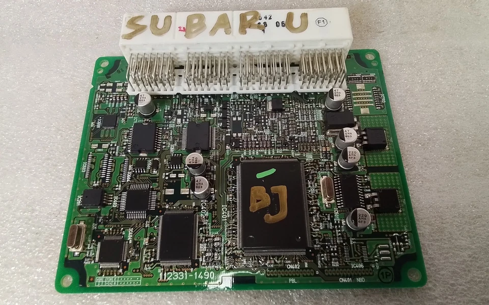 2007 Subaru Tribeca B9 двигатель компьютерный модуль ECM ECU 22611AM35B. СМ. ФОТО... - Изображение 2 из 4