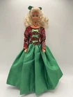 Vintage 1980s Barbie in 1992 Holiday Sensation gown #7809