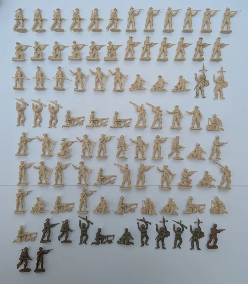 Esci WW2 British Infantry - 1/72 set 200 - 90 soldiers - Image 1 of 1