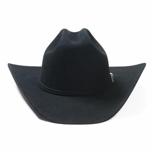 Stetson 6X Skyline Black Felt Cowboy Western Hat - Size 7 1/8 image 2