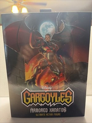 NECA Gargoyles Armored Xanatos Ultimate Action Figure App 8.5 Inches Tall