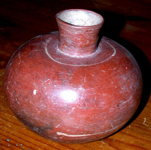 Pre-Columbian Globular Pot  with Short Neck (2000BC - 1500AD)