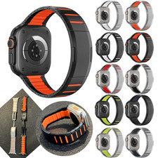 Stainless Steel Strap Metal Band for Apple Watch Series 11 10 9 8 7 6 5 SE 3 2 1