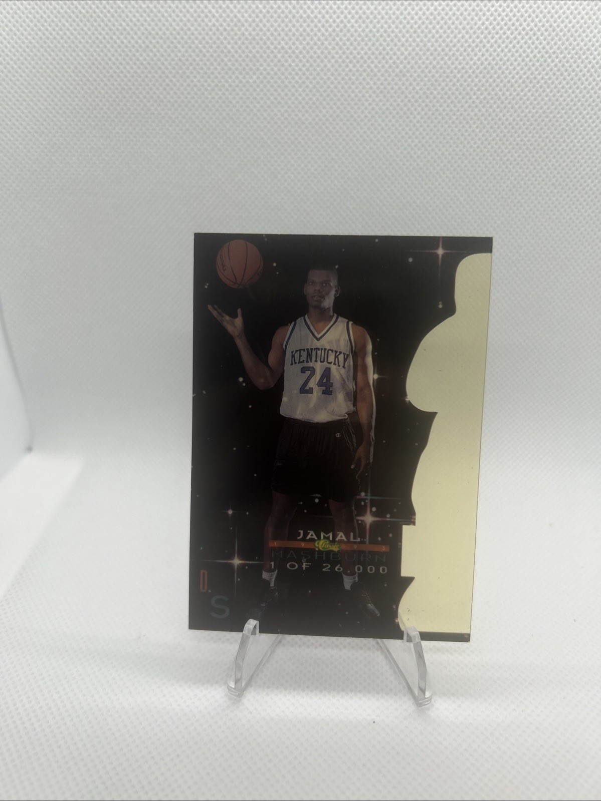 1993-94 Classic Draft Picks - Acetate Draft Stars Jamal Mashburn /26000 (RC)