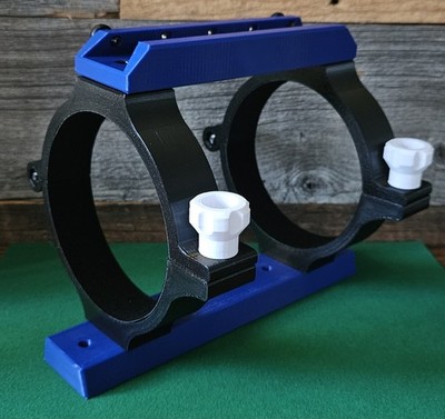 Meade ETX-90 Telescope Rings Pair (104mm ID) + Dovetail + Handle