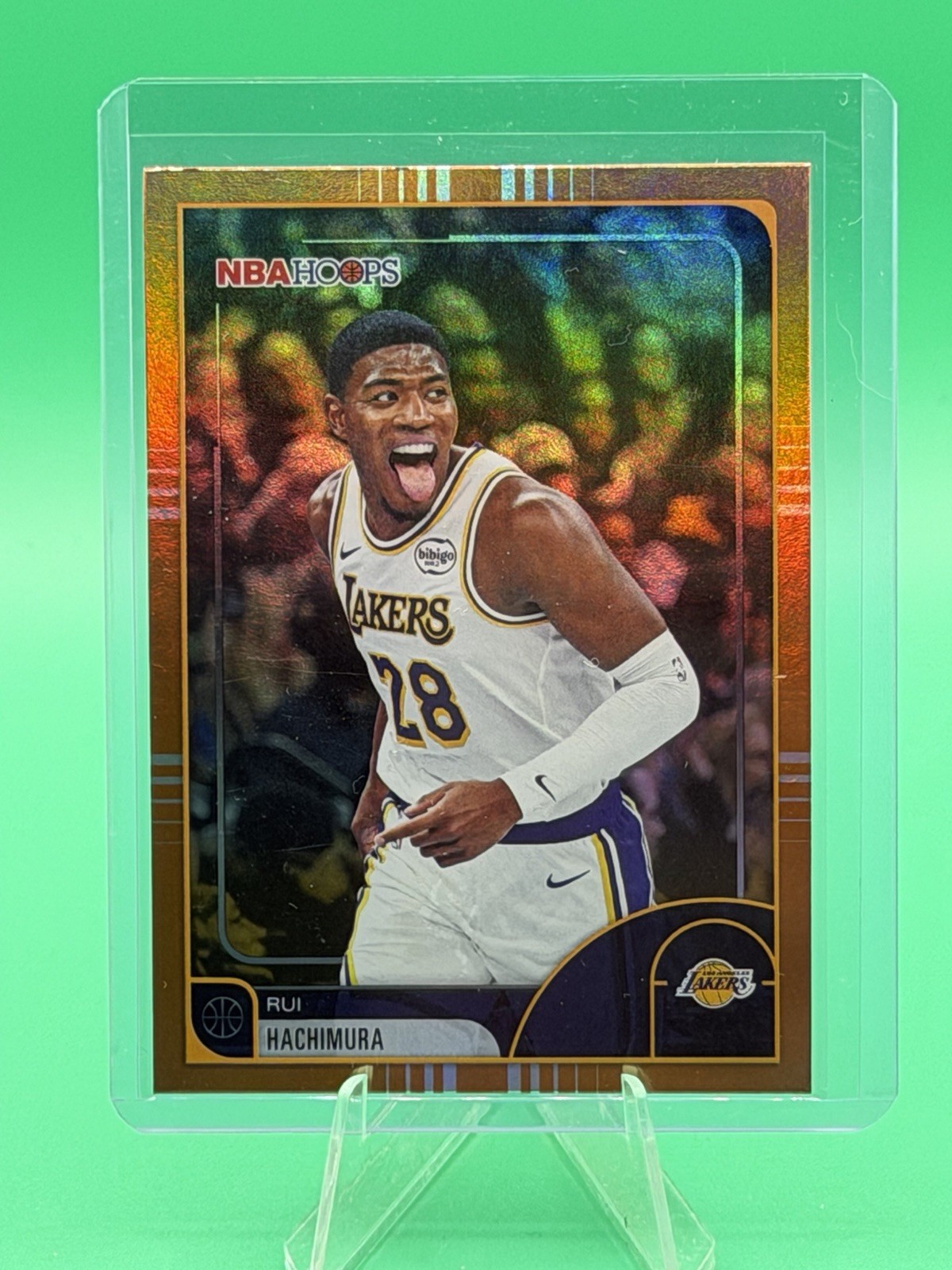 2025-26 Topps - Rui Hachimura #1 Orange Foilboard