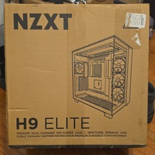 UNOPENED NZXT H9 Elite Dual-Chamber Mid-Tower ATX Case Tempered Glass AND SEALED