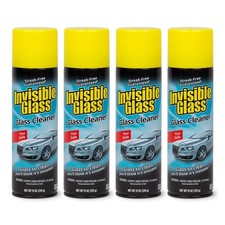 Invisible Glass 91164-4PK Premium Aerosol Glass and Window Cleaner for Auto a...