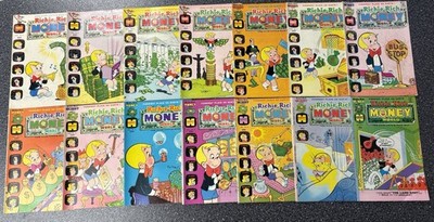 Richie Rich Money World #2-31, 1972-74 Harvey Comics, LOT of 14 books