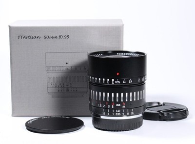 TTartisan DJ-Optical 50mm / 1:0.95 für Fuji X, mit 1 Jahr Gewährleistung