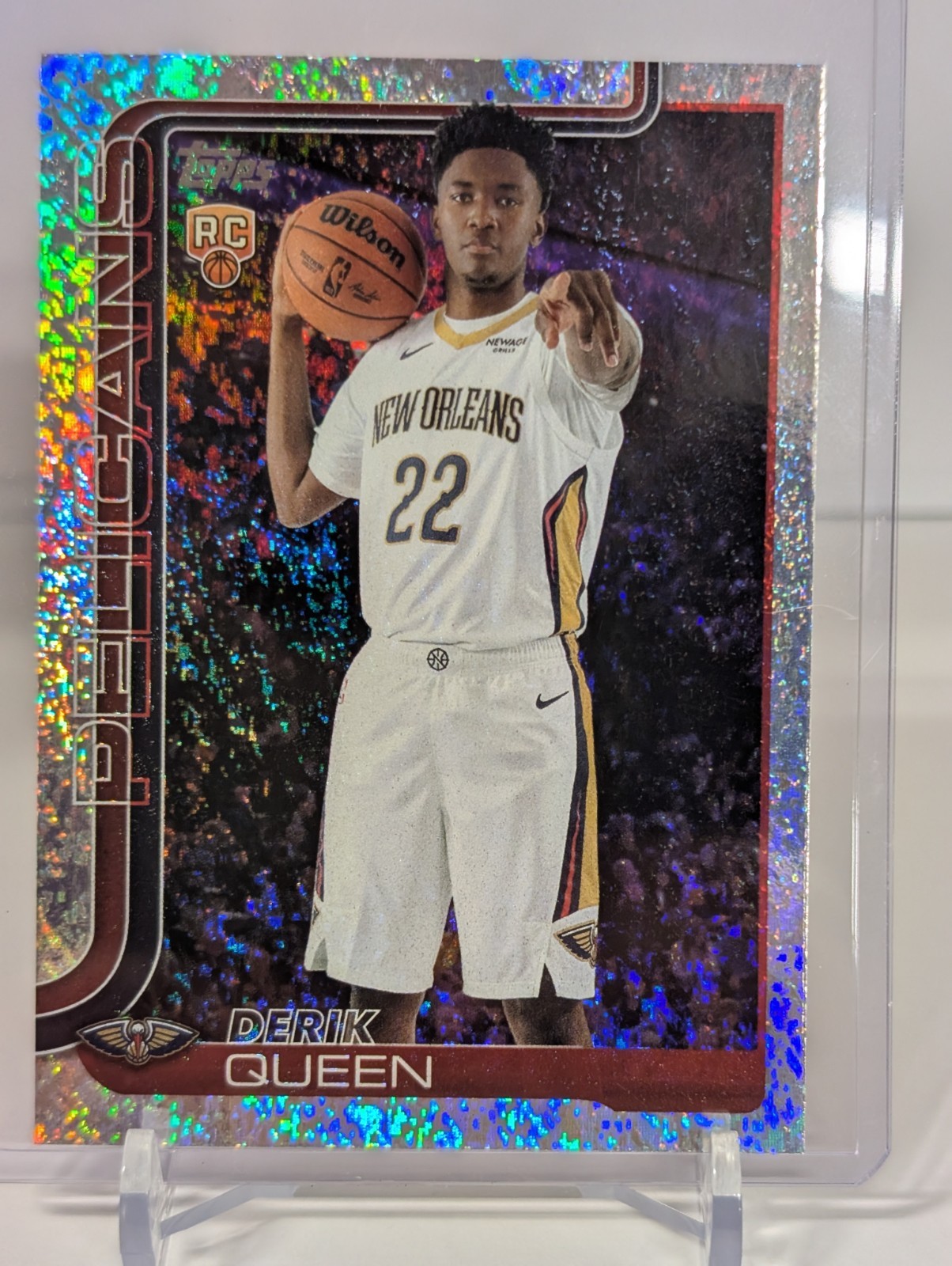 2025-26 Topps - Derik Queen #213 Sandglitter (RC)