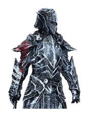 Skyrim Ebony Warrior Figurine (Hand Painted)